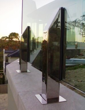 pool fencing Custom fabricated posts