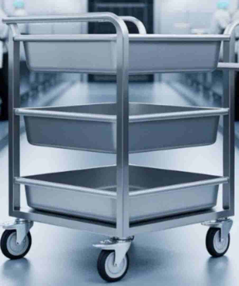 custom fabricated laboratory trolley custom laboratory trolley