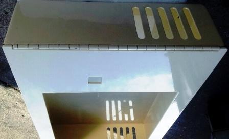 Punched sheet metal control box Punched sheet metal control box