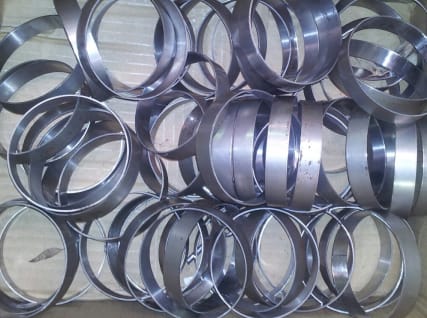 Custom stainless steel rings
