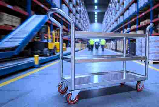 Custom Order Oicking Warehouse Trolley Customised Manufactured Warehouse Tolley